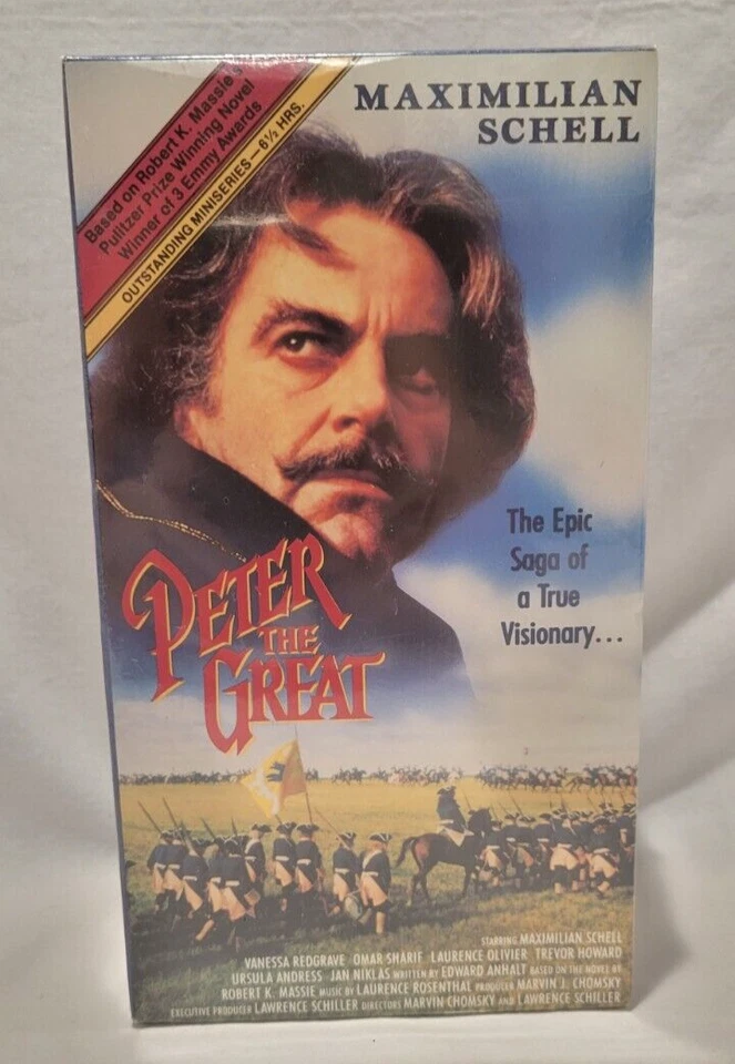 Peter the Great (VHS, 1994, 3-Tape Set)