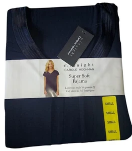 Midnight Carole Hochman Pajamas Womens Size (SMALL) COLOR MIDNIGHTNAVY - Picture 1 of 1