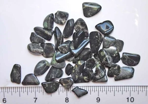 Nebelstein - 1 Unze kleine Trommelsteine Mittelamerika rt291d - Bild 1 von 7