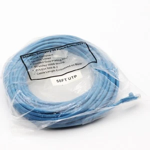 Kabel krosowy 350 MHz kategorii 5E (UTP) 50 stóp, niebieski - Zdjęcie 1 z 1