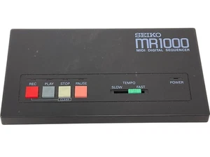 Seiko MR1000 MIDI Digital Sequencer schwarz nur Tabletopgerät - Bild 1 von 13
