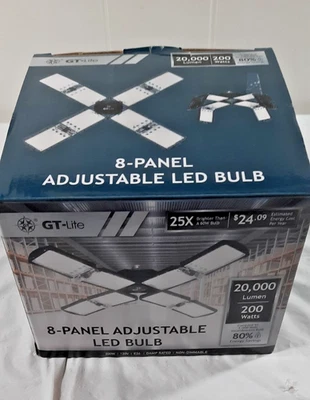 GT-Lite 8-Panel Adjustable LED Bulb - Image 1 of 2