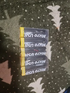 Micro-usb Cable 3ft Pack Of 5 - Picture 1 of 2