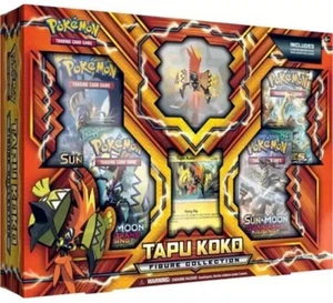 Pokemon TCG Tapu Koko Figure Collection Box Sun & Moon - Factory Sealed - Picture 1 of 4