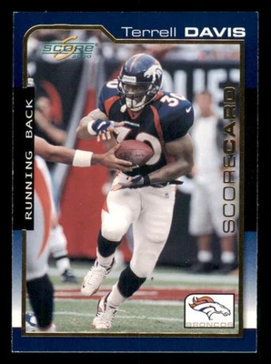2000 Score Scorecard #58 Terrell Davis /2000 - Image 1 of 2