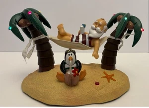 Hamaca animada de Papá Noel Gemmy Jimmy Buffet son las 5 en punto en algún lugar ¡LEER! H - Imagen 1 de 8