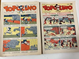 TOPOLINO GIORNALE Dal n. 1 al 136 Nerbini 1932 / 1935 Ristampa Anastatica Lotto - Picture 1 of 11