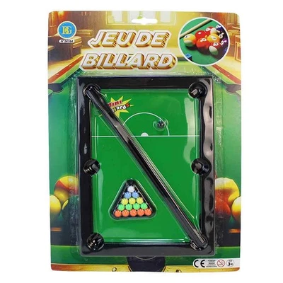 Mini Billard für den Tisch - ca. 25 x 18 cm Tischspiel Spielzeug Kinder ab 3 - Bild 1 von 4