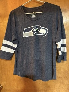 Woman’s Fanatic Seattle Seahawks T Shirt Size XL - Picture 1 of 2
