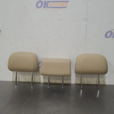 08 2008 LEXUS LX570 JUEGO REPOSACABEZAS TRASERO SEGUNDA FILA LJ01 CUERO BEIGE Foto 1 de 4