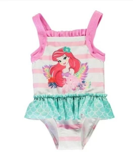 TRAJE DE BAÑO DISNEY BEBÉ NIÑA ARIEL TRAJE DE BAÑO TRAJE DE BAÑO NATACIÓN - Imagen 1 de 2
