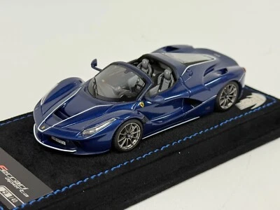 1/43 BBR Ferrari LaFerrari Aperta TDF Blue  Suede Base BBRC187BTF BK198 - Image 1 of 4