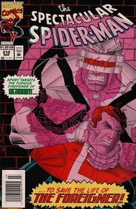 Cómics de Marvel The Spectacular Spider-Man #210 portada de quiosco (1976-1998) - Imagen 1 de 1