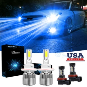 For Chevy Cruze 2011-2015 8000K LED Headlight Hi/Lo + Fog Light Combo 4x Bulbs - Picture 1 of 14
