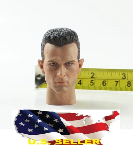 1/6 T-1000 Head Robert Patrick Terminator 2 for hot toys B001 body ❶US SELLER❶ Cover