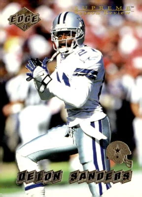 1998 Collector's Edge Supreme Season Review Deion Sanders #44 - Image 1 of 2