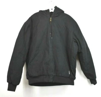 Chaqueta Wolverine Para Hombres Acanalada Manga Larga Cremallera Completa Bolsillos Canguro Houston XL Foto 1 de 4