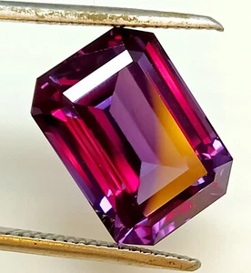 Piedra preciosa suelta esmeralda cambio de color alejandrita natural certificada de 7 quilates - Imagen 1 de 6