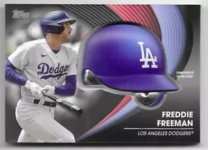 2022 Topps Update Batting Helmet Relic Black Freddie Freeman #147/299 (BH-FF) - Bild 1 von 2