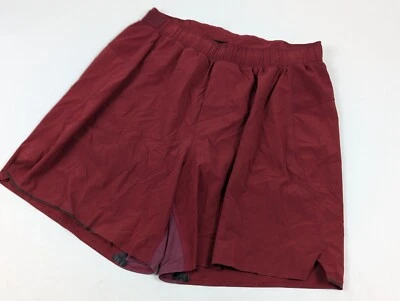 Lululemon Surge Red Running Shorts Mens Small 25x5.5 Gym Workout Athletic - Image 1 of 4