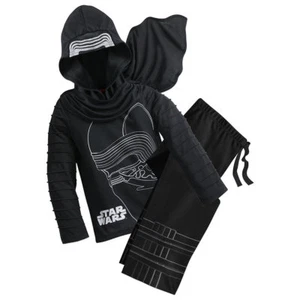 Star Wars Kylo Ren 2 PC Costume Pajama Set With Cape Boy Size 9/10 - Picture 1 of 1