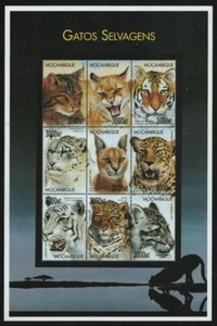 Mozambique 2000 - Mi-Nr. 1737-1745 ** - MNH - Animales salvajes / Animales salvajes - Imagen 1 de 1