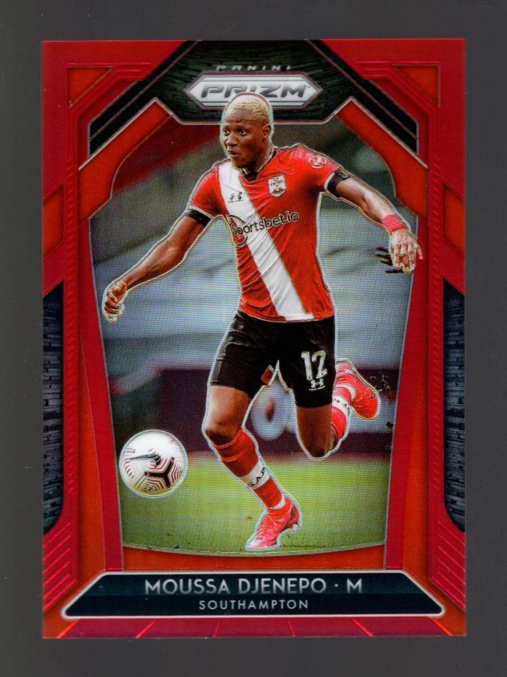 2020-21 PRIZM PREMIER LEAGUE RED #87 MOUSSA DJENEPO 39/149 SOUTHHAMPTON SAINTS - Image 1 of 1