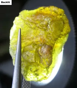 8,73 ct grüne Sphalerit Facette / Cabbing grob - Sonora, Mexiko Kristall - Bild 1 von 10