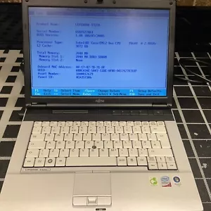 Laptop Fujitsu Lifebook S7210 14" 2.0 Ghz Intel Core 2 Duo 2GB 160GB HDD - Imagen 1 de 10