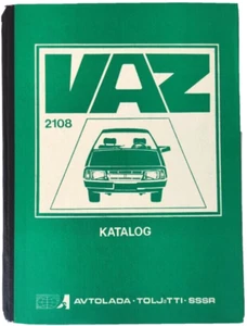 Spare Parts Catalogue Lada Samara VAZ 2108 katalog 3-Türer Stand 1989 5 Language - Zdjęcie 1 z 12