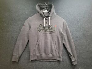 Superdry Hoodie Mens 2XL Pullover Spell Out Logo