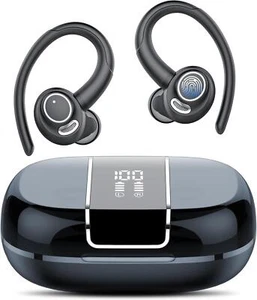 VKROBAG Écouteurs Bluetooth 5.3 TWS Sans Fil In Ear IPX7 - Zdjęcie 1 z 1