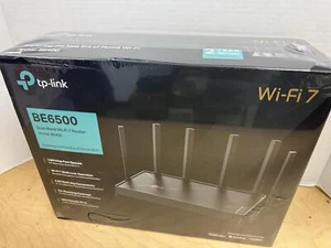 TP-Link Archer BE6500 Dual-Band Wi-Fi 7 Router (Archer BE400) | Sealed - Picture 1 of 5