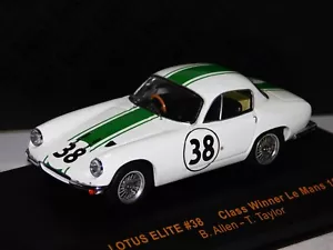 LOTUS ELITE #38 LE MANS 1961 IXO LMC074 1/43 - Foto 1 di 1