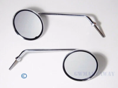 Fits Honda CB100 CL100 CB125 CL125 SL125 C70 Passport C90 CL90 CT90 Mirror 8mm - Image 1 of 3