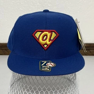Atlanta Braves Superman American Needle Sombrero Ajustado 7 1/2 Colección Cooperstown - Imagen 1 de 6
