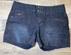 DB Established 1962 Women’s Dark Denim Shorts size 8 - Picture 1 of 3