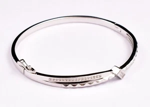 Sterling Silver Handcrafted Zircon Gemstone Beautiful Bracelet For Women - Picture 1 of 15