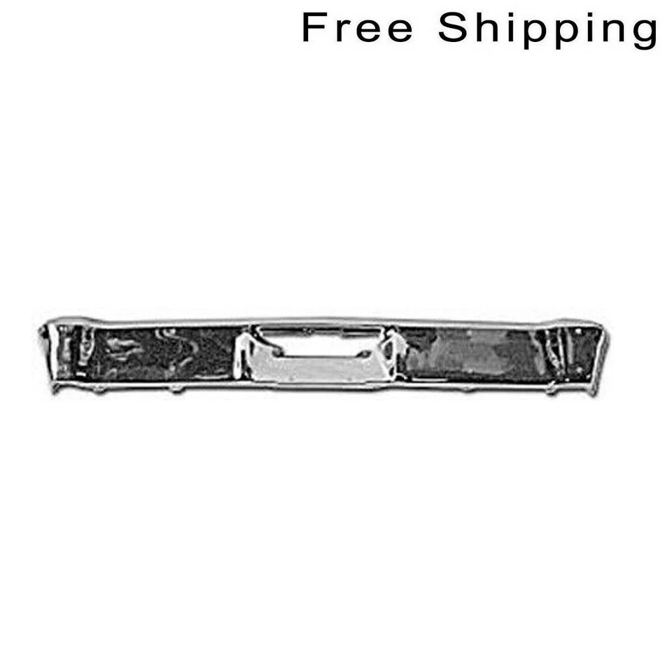 Para-choque traseiro cromado Goodmark compatível com 1966-1967 Chevrolet Chevy II GMK401180066 - Imagem 1 de 1