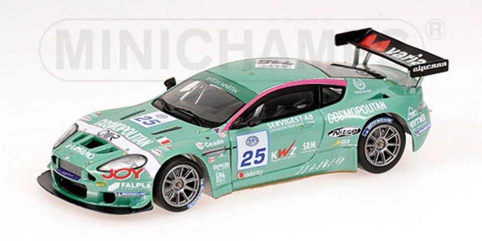 Minichamps 400061325 ASTON MARTIN DBRS9 FIA GT3 SPA FRANCORCHAMPS ALESSI 2006 - Immagine 1 di 1
