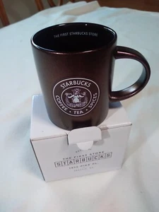 Starbucks First Store 2024 Mug Siren Logo Brown Shimmer  Pike Place Exclusive  - Picture 1 of 6