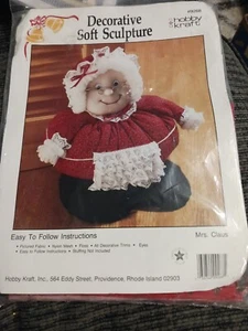 Christmas Hobby Kraft MRS. CLAUS Decorative Soft Sculpture Kit 9268 NEW Unopened - Picture 1 of 5