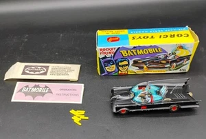 Vintage Corgi Toys #267 Rocket Firing Batmobile W/ Box Die-Cast Scale - Picture 1 of 7