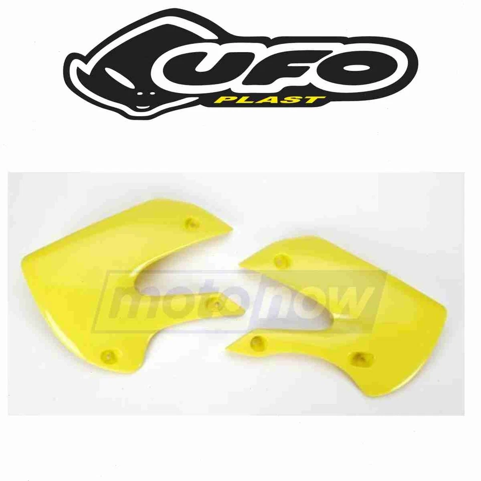 UFO Plastics Radiator Covers for 2001-2014 Kawasaki KX65 - Body Bodywork yf Foto 1 de 4