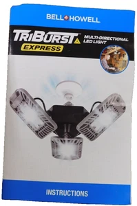 Bell & Howell TriBurst Express Multi-Directional 72 Led Light - Picture 1 of 2