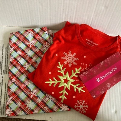 Pijama para niñas American Girl Holiday Dreams, talla 10/12 Foto 1 de 4