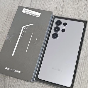Samsung Galaxy S25 Ultra SM-S938U AT&T Only 256GB Titanium Silverblue Open Box - Picture 1 of 6