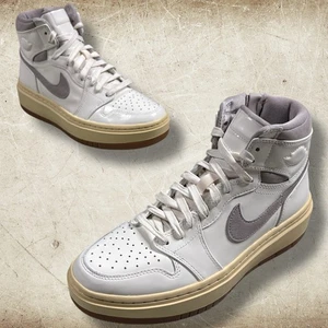 Air Jordan Elevate SE High Sail College grigio taglia 8,5 donna classico retrò nuovo senza etichette - Foto 1 di 13