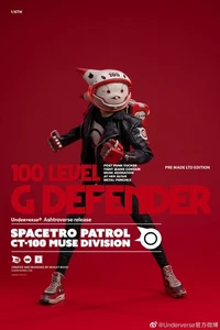 Figura de acción limitada Underverse G Defender 100 Level Spacetro Patrol 1/6 nueva - Imagen 1 de 8