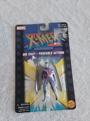 Figura de acción fundida a presión Toy Biz Arch Angel X-Men Classics 2000 de colección de Marvel Comics Foto 1 de 4